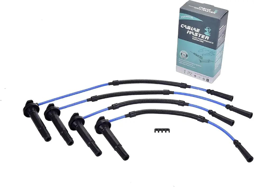 High Performance Spark Plug Wire Set Compatible with Forester Impreza Legacy Outback Subaru Baja 2.2L 2.5L 1999-2006