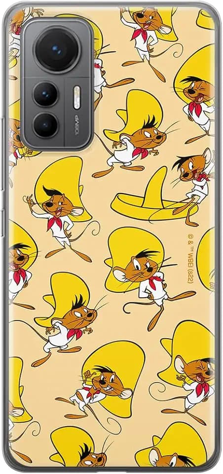 ERT GROUP Handyhülle für Xiaomi 12 LITE Original und offiziell Lizenziertes Looney Tunes Muster Speedy Gonzales 001 optimal an die Form des Handy angepasst, hülle aus TPU