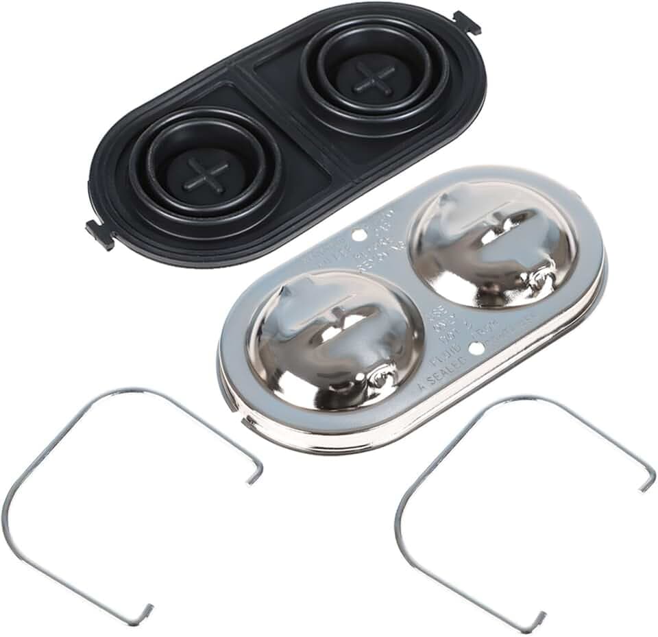 GXYWADY Master Cylinder Cover w/Bails & Gaskets Replacement for Chevrolet Corvette 1967-1982
