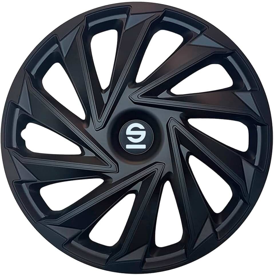 Sparco Radzierblenden Varese - 14-Zoll - Schwarz - Satz mit 4 Stück