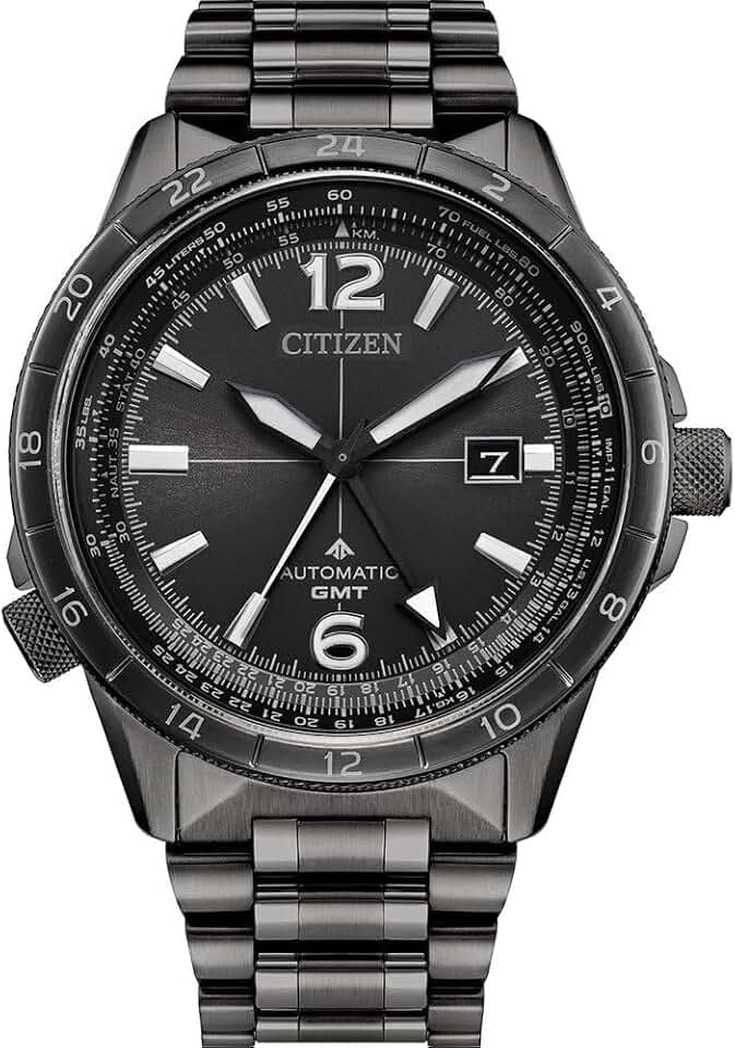 Citizen Herren Analog Automatik Armbanduhr Promaster Air GMT