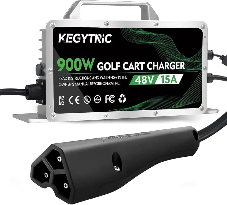 48 Volt 15Amp Golf Cart Battery Charger for EZGO RXV TXT for Cushman Hauler