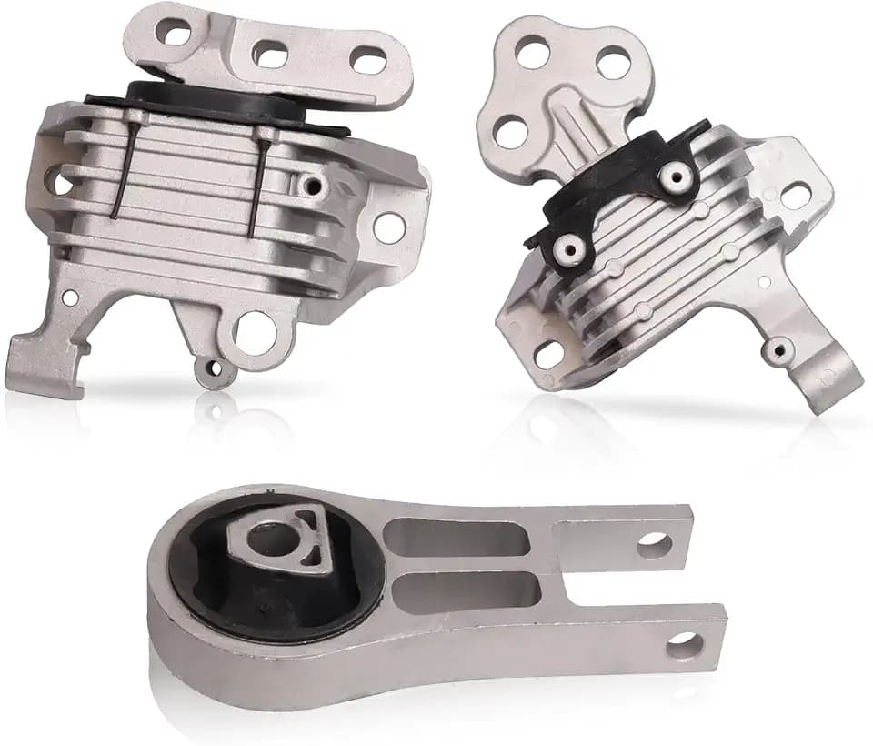 ENA Engine Motor and Trans Mount Set of 3 Compatible with Chrysler Jeep 200 Cherokee 2014 2015 2016 2017 2018 2019 2.4L L4 Replacement for A5752 A5825 A5844