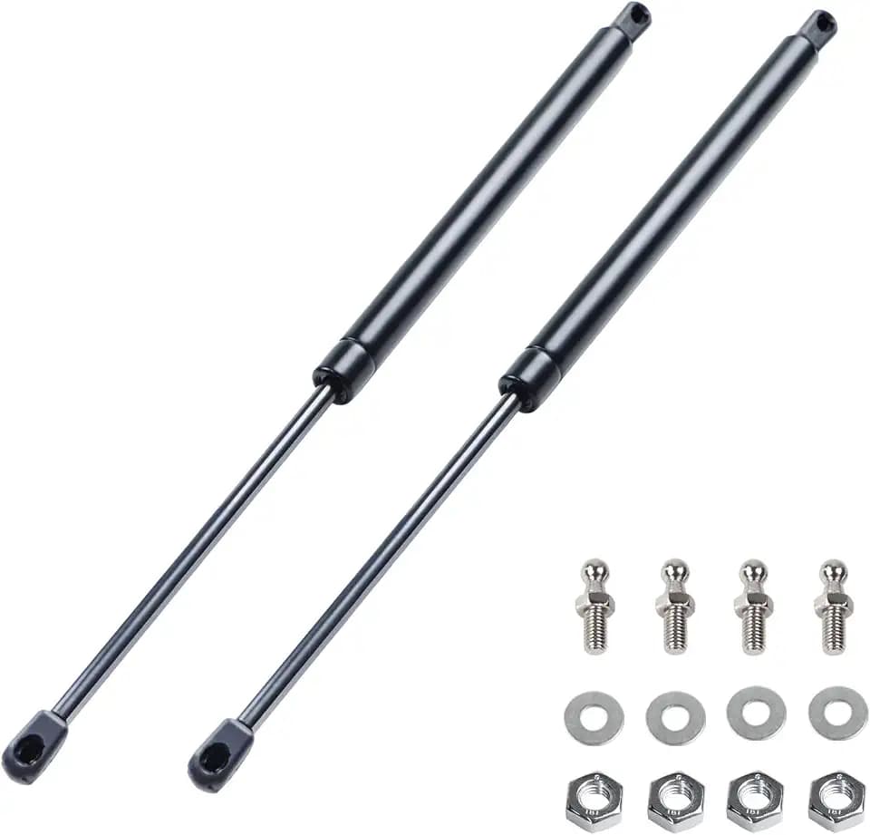 17.5" 120 Lbs/533N Gas Spring Shocks Struts Lift Support for Lid Stay for RV Bed Window Door Tonneau Cover Floor Hatch or Heavy Equipment Camper Bar