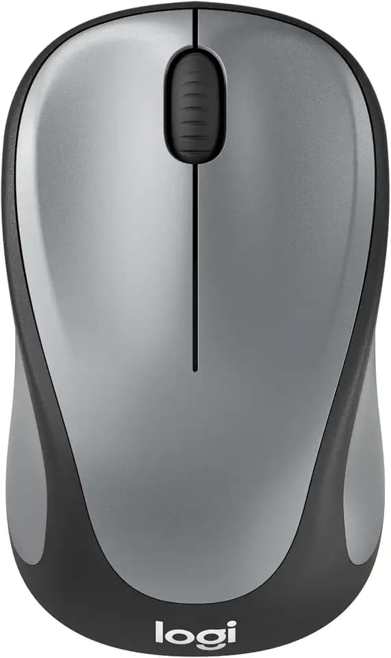 Logitech M317 Compact Ambidextrous 2.4 GHz Wireless Mouse - Colt Glossy
