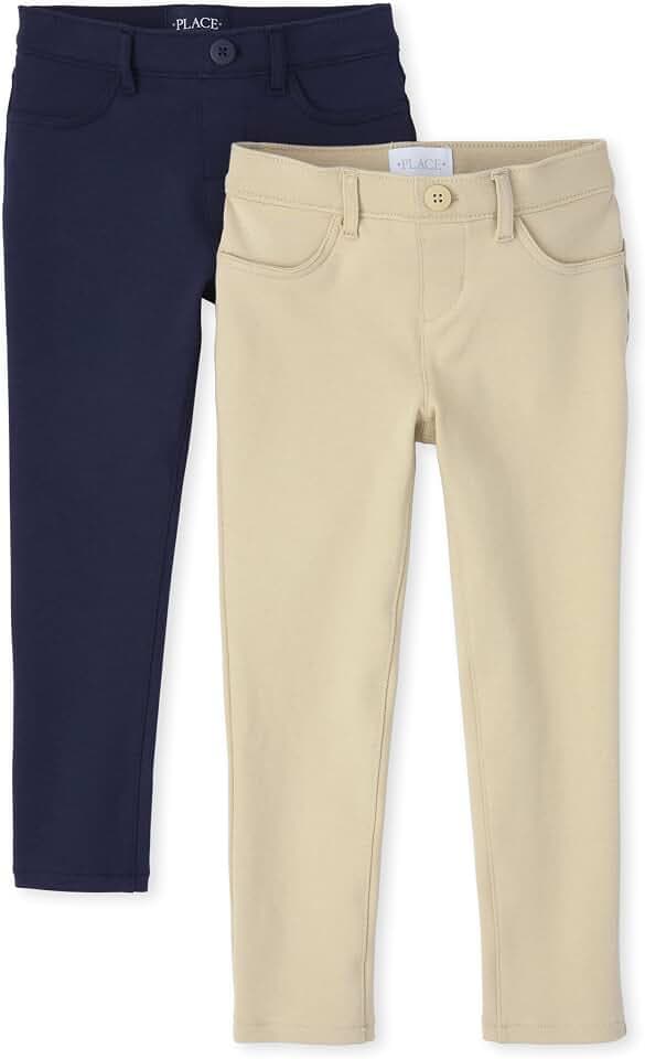The Children's Place Boys Stretch Chino Pants,New Navy Single,4