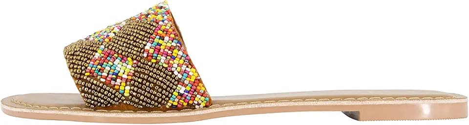 ZITHA Damen 27026597-ZI01, Mehrfarbig, 37 Sandal, EU