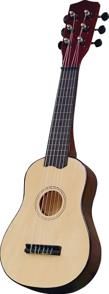 VEDES Großhandel GmbH - Ware Boogie Bee Holzgitarre mit 6 Saiten, 55 cm