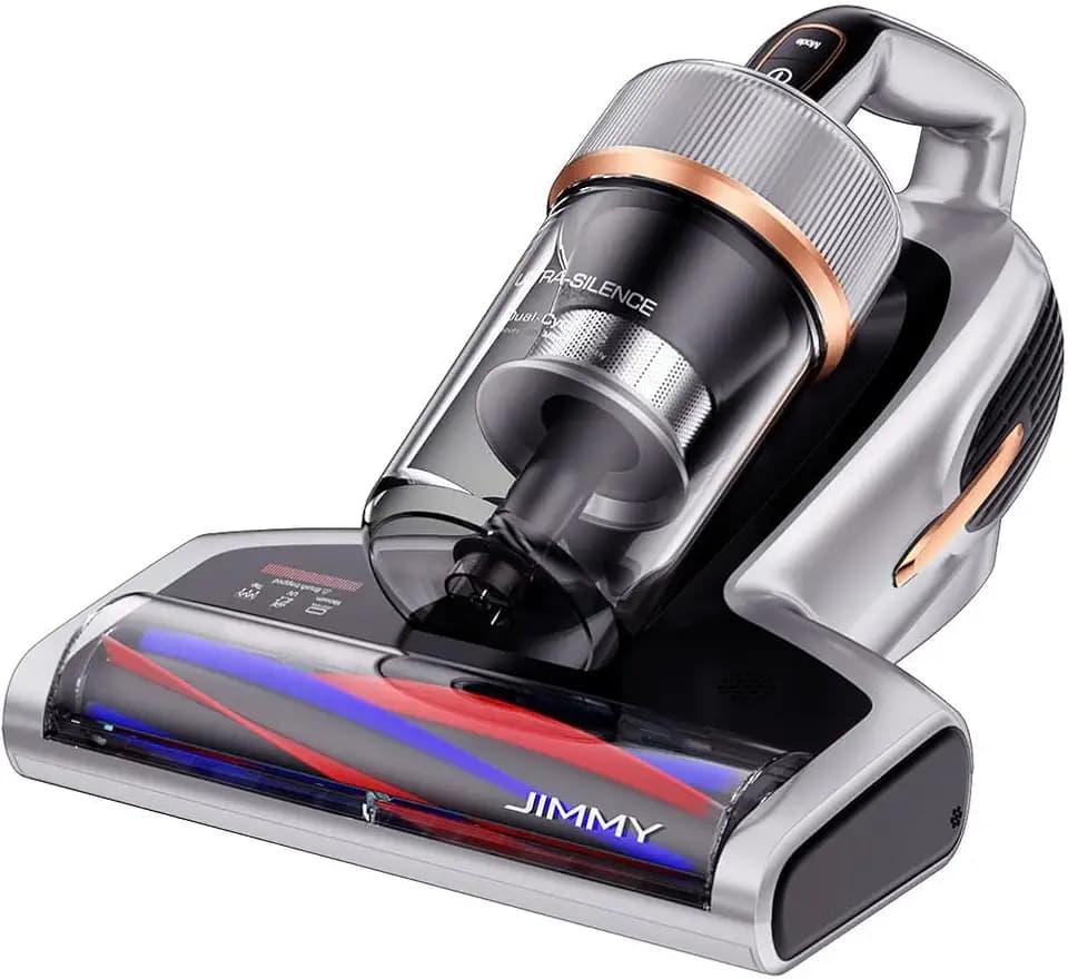Jimmy BX7 Pro Milbensauger 700W Leistungsstark Matratzenreiniger mit UV-C-Licht, Hausstaubmilben Sensor,Ultraschall Funktion,16Kpa Absaugung Handstaubsauger für Matratze Sofa Bett