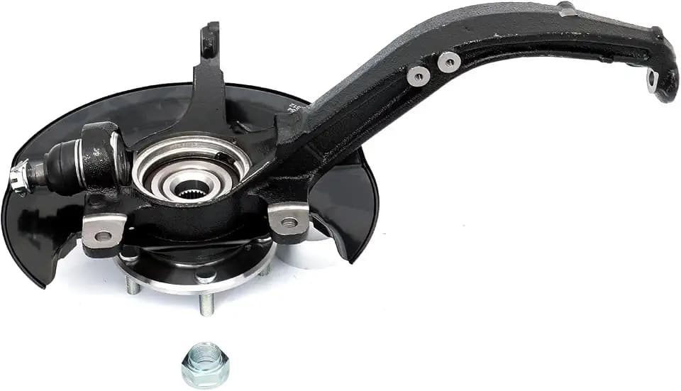 698-401 Front Left Driver Side Steering Knuckle & Wheel Bearing Hub Assembly for Honda Accord 2003 2004 2005 2006 2007 2.4L L4,Replace for # 44300SDAA52 44600SDAA00