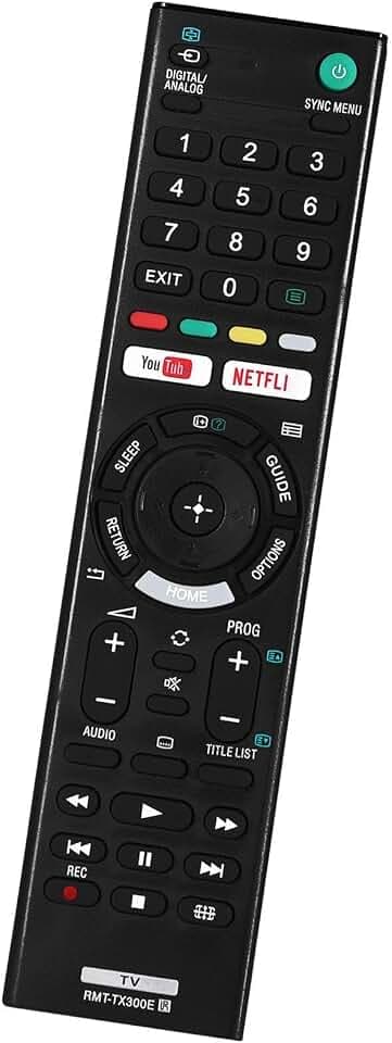RMT-TX300E Ersatz Fernbedienung Kompatibel mit Sony Bravia