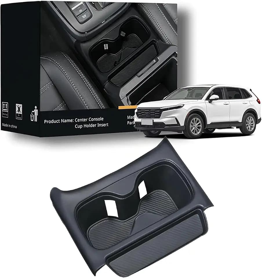 Center Console Cup Holder Insert for Honda CR-V 2023-2026