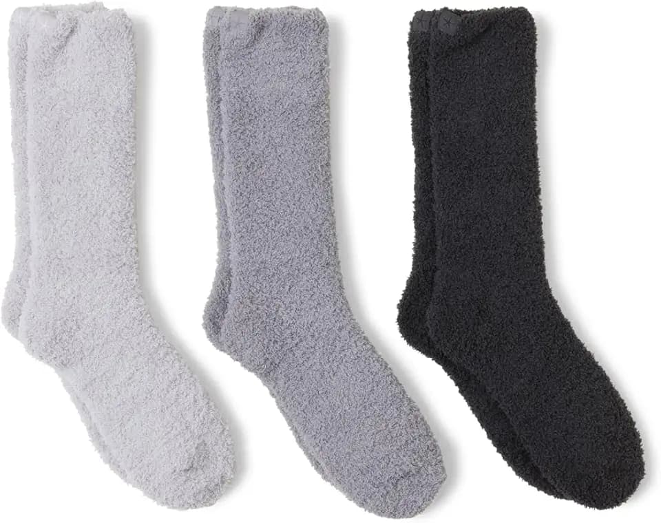 Barefoot Dreams Women's CozyChic 3 Pair Socks Set