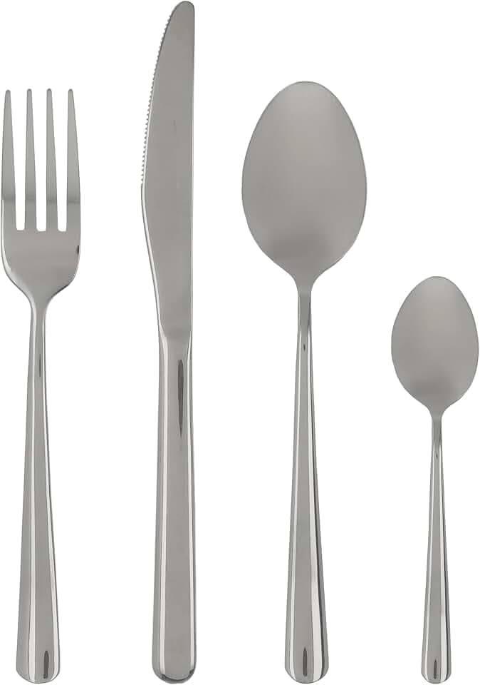Tognana Element, Besteckset 24-teilig, Edelstahl 18/0, Silber