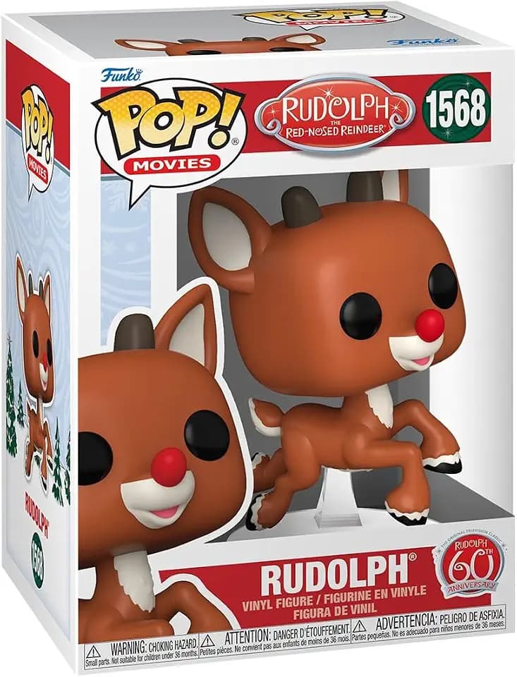 Funko POP! Movies: Rudolph the Red-Nosed Reindeer - Rudolph (Flying)