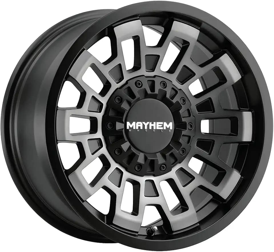 Mayhem 8113-2997TM Cortex 8113 Matte Black W/Machined Dart Tint 20X9 5-139.7/5-150 0mm 110mm