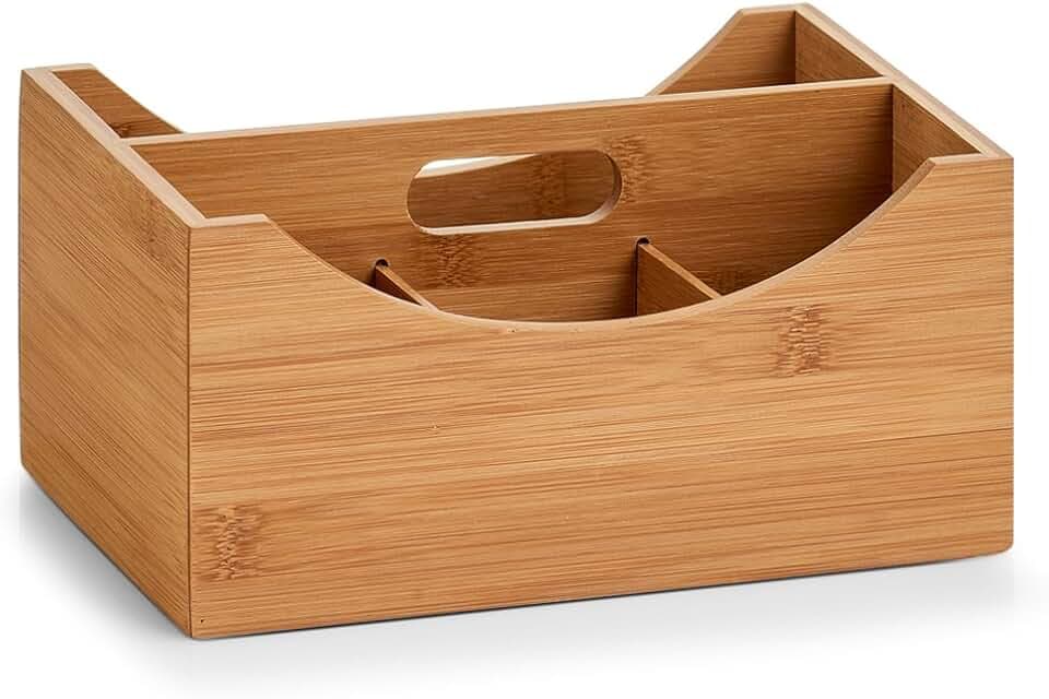 Zeller 13336 Ordnungsbox m. Griff, Bamboo