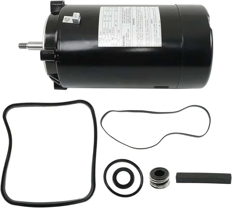 UST1102 Swimming Pool Pump Motor 1HP 3450 PRM 60Hz 230V Replacement for SP2607X10 for Courtyard Hotel