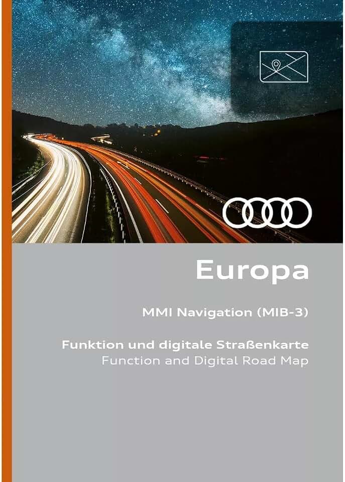 Audi Navigationsfunktion und Kartendaten Nachrüstung, für A1, Q2, Q3, mit MMI Navigation Plus Vorbereitung, SD-Karte mit Aktivierungsdokument