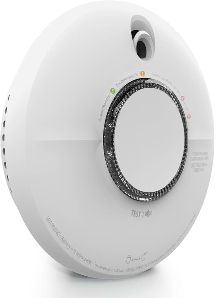 FireAngel SCB10-INT Kombinierter Rauch und Kohlenmonoxid Melder