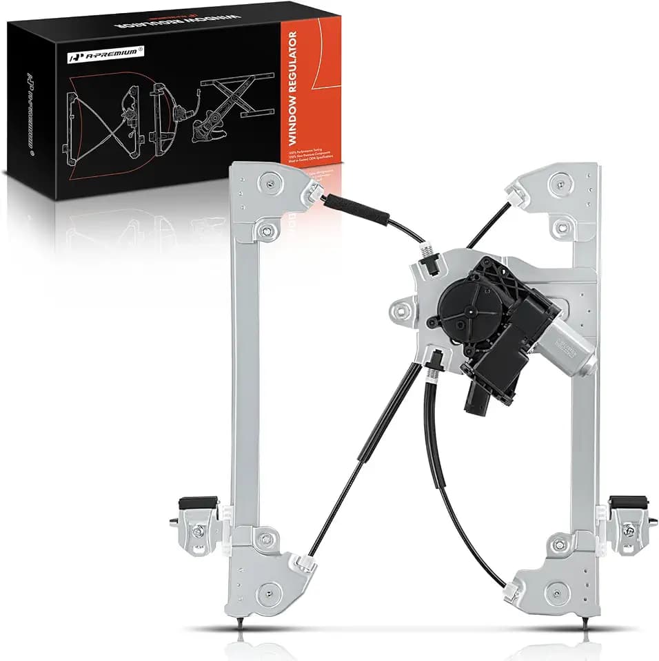 A-Premium Front Driver Side Power Window Regulator with Motor Assembly