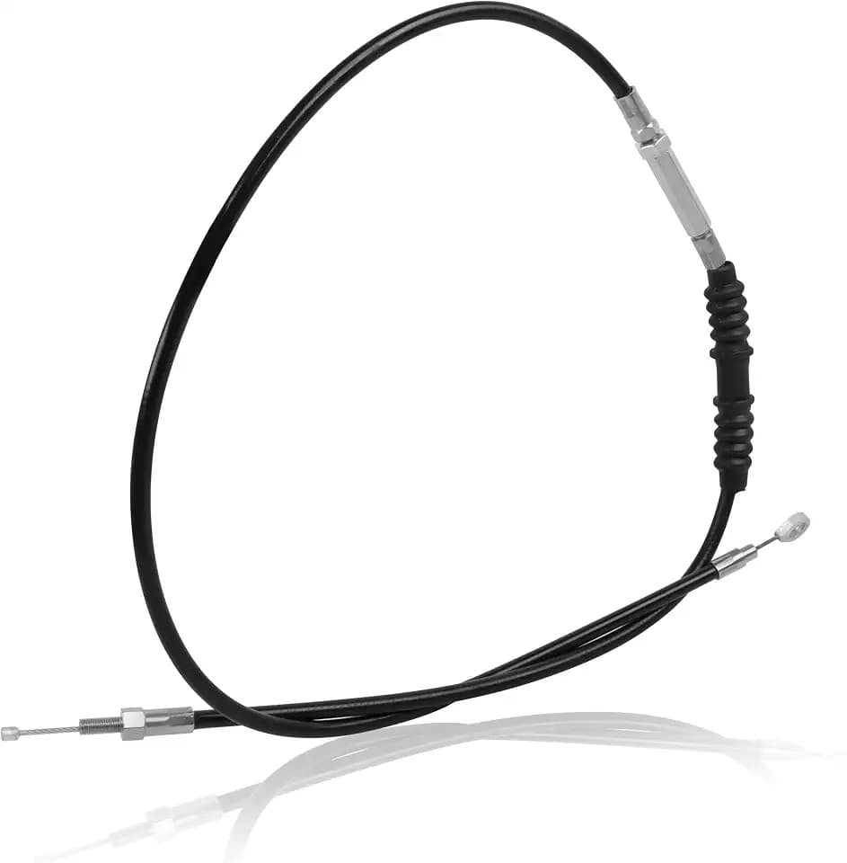 CHIFUN 62.9" Clutch Cable Wire Stainless Steel Braided 160cm Long Cable Compatible with Harley Sportster XL 883 1200 1986-2013/2004-2020 Sportster Models
