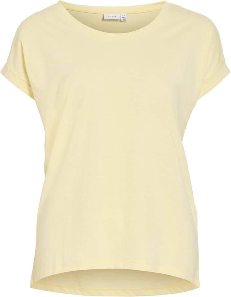 Vila Female T-Shirt VIDREAMERS Rundhals