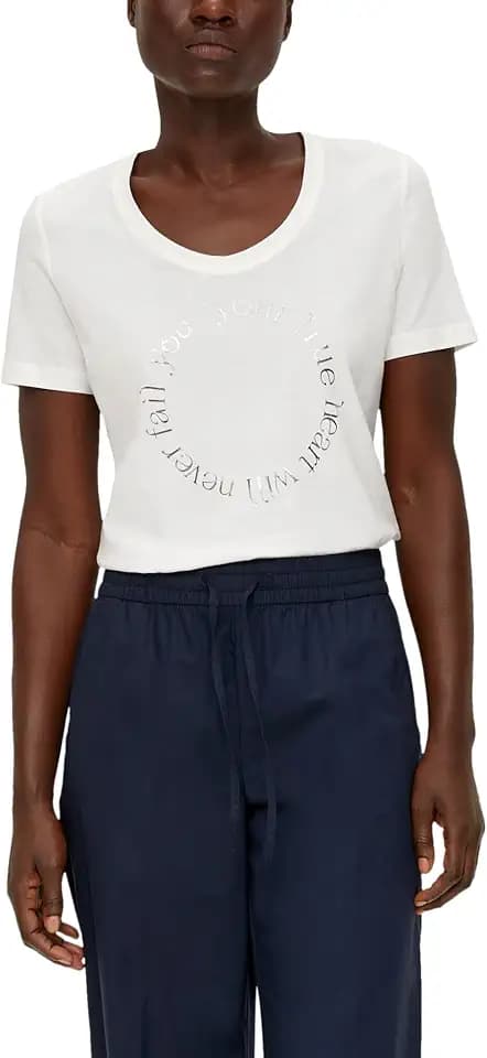 s.Oliver Baumwollshirt mit Frontprint