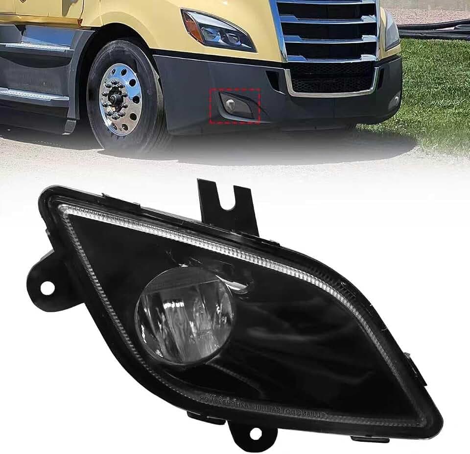 LED Fog lights Fits for 2018-2024 Freightliner Cascadia Fog Lamps