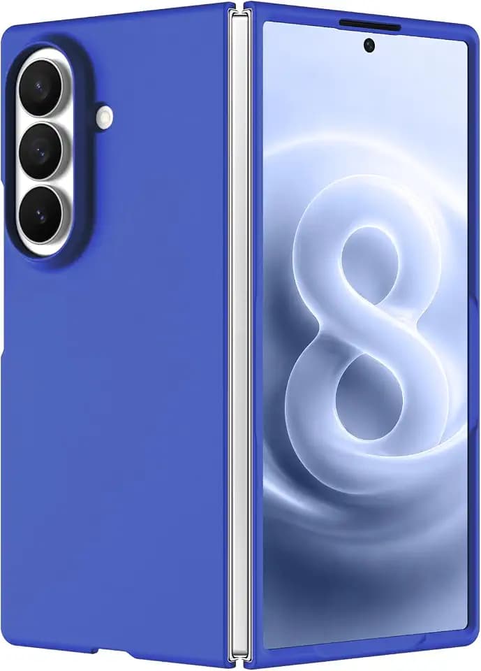 tharlet Compatible with Samsung Galaxy Z Fold 8 Ultra 2026 Case, Blue