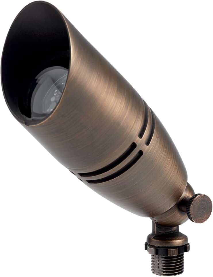 Kichler MR-16 Landscape Uplight Accent Light, Centennial Brass