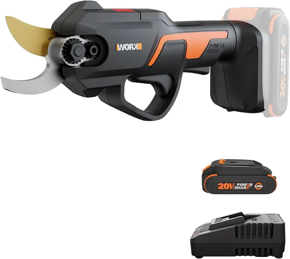 WORX Cordless Pruning Shear, 20V Powered Lopper, WG330
