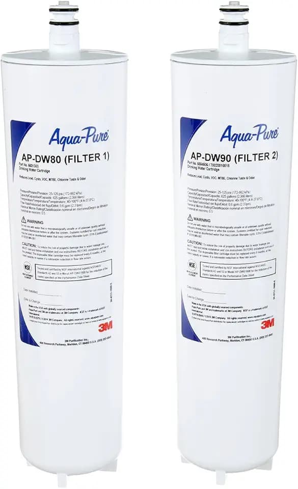 3M Aqua-Pure Under Sink Dedicated Faucet Water Filter Cartridge AP-DW8090