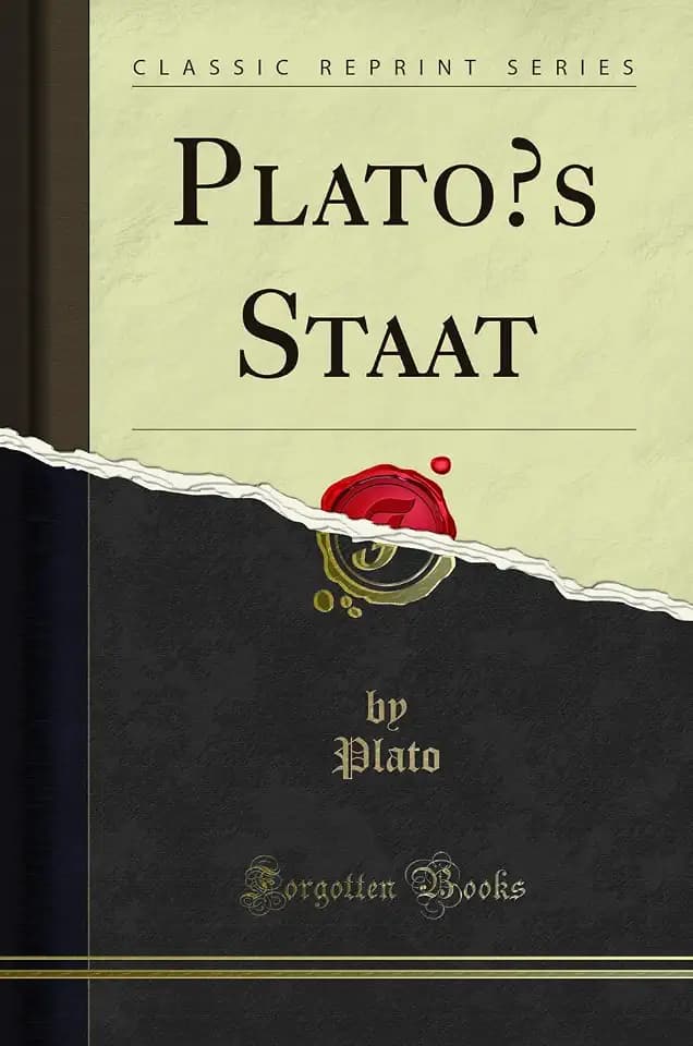 Plato's Staat (Classic Reprint)