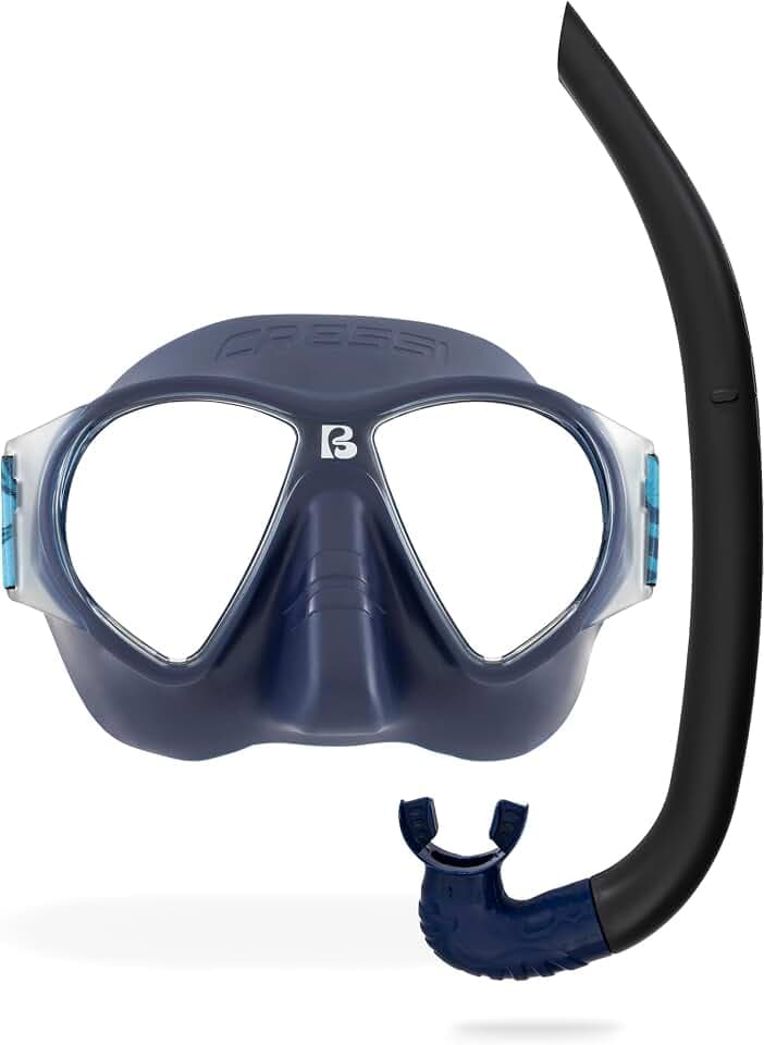 Cressi Nautilus Combo Mask & Snorkel Kit, Watertight Seal, Easy to Breathe