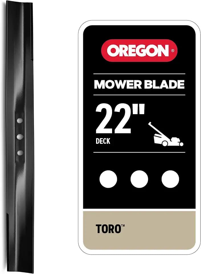 Oregon 22 Inch Lawn Mower Blade, Direct Replacement for PN 144-3177-03
