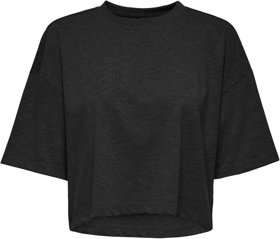 ONLY Damen Onlmelle S/S Glitter Top JRS