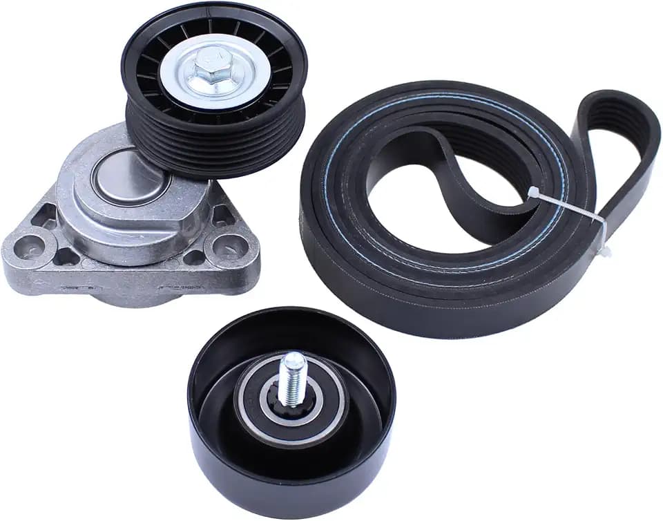 Belt Tensioner and Serpentine Belt Idler Pulley for Chevrolet