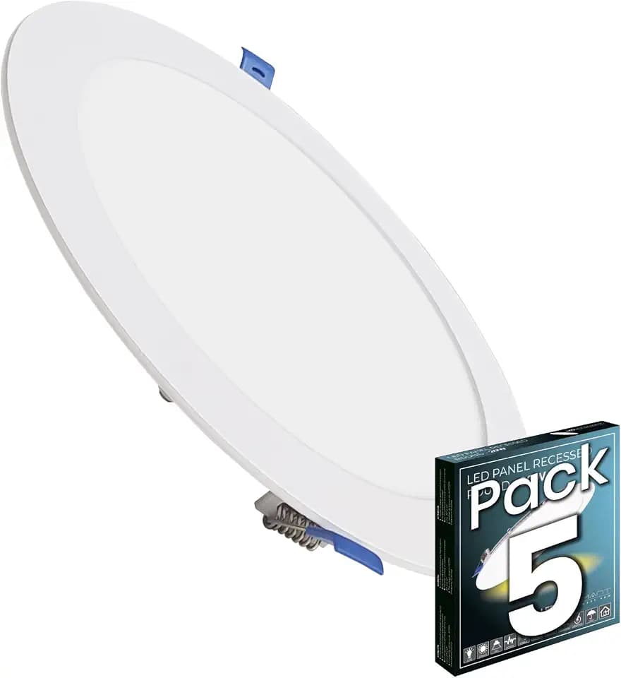 LED ATOMANT 5x LED Einbaustrahler Ausschnitt 200mm 20W Neutralweiß