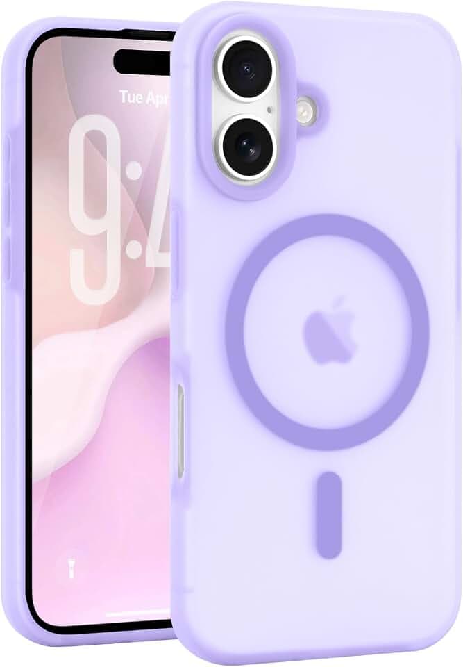 Micoden Magnetische Hülle für iPhone 17 Kompatibel mit MagSafe Matt