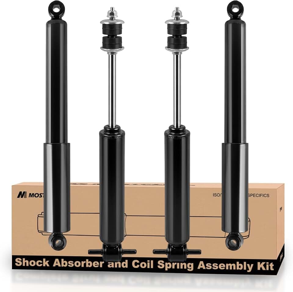MOSTPLUS 4Pcs Front Rear Struts Shocks 343209 344055 Compatible with 1995-2004 Toyota Tacoma SR5 DLX Shock Absorber