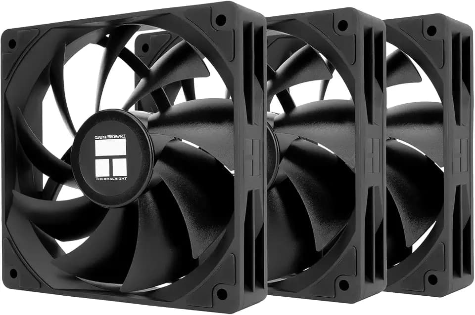 Thermalright TL-C12C-X28 X3 CPU Fan High Performance Heat Dissipation-Case Cooling,PWM Silent Fan,25.4dBA, 73.3CFM,PC Cooling for CPU Cooler and Chassis,3-Packs