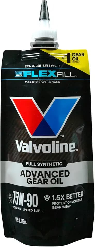 Valvoline FlexFill Advanced Full Synthetic 75W-90 Gear Oil 1 Quart Pouch
