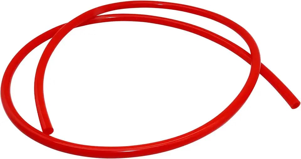 Silikonschlauch 12mm ID x 18mm OD 3mm Wandstärke 1,5 Meter Länge, flexibler Silikon-Gummischlauch, geeignet für Wasser und Luft, einsetzbar für Pumpen und Flüssigkeitstransport (Rot)