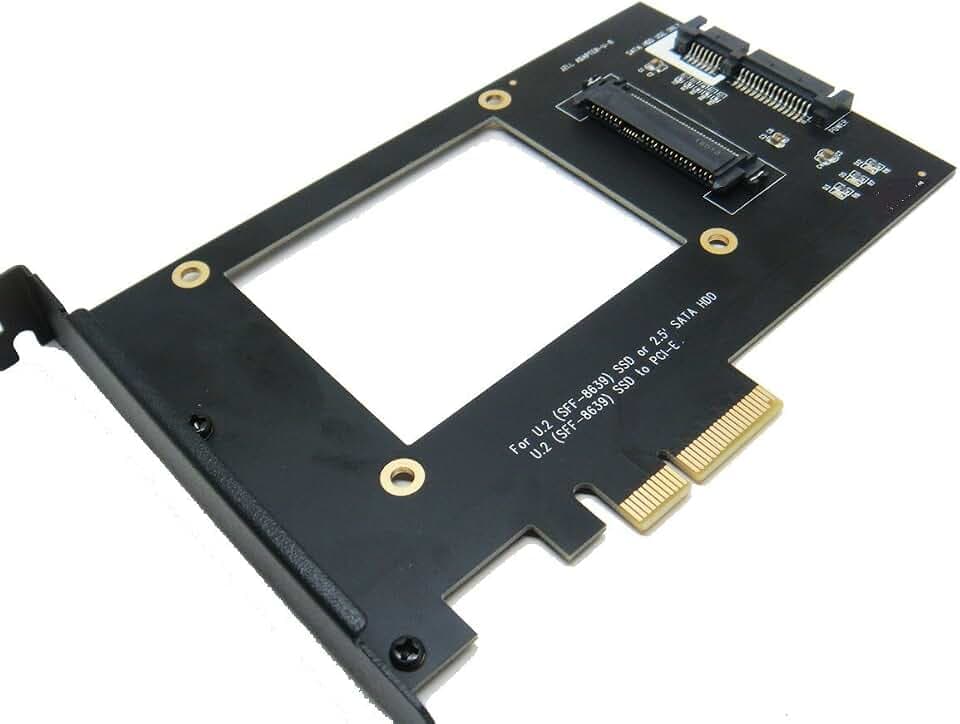 Sintech PCI-e 4X 3.0 Adapter for U.2 SFF-8639 NVMe SSD Intel 750/P3500 3600