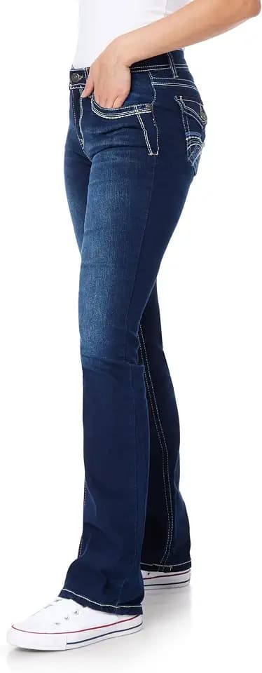 WallFlower Legendary Bootcut Jeans for Women, Size 0 to 24