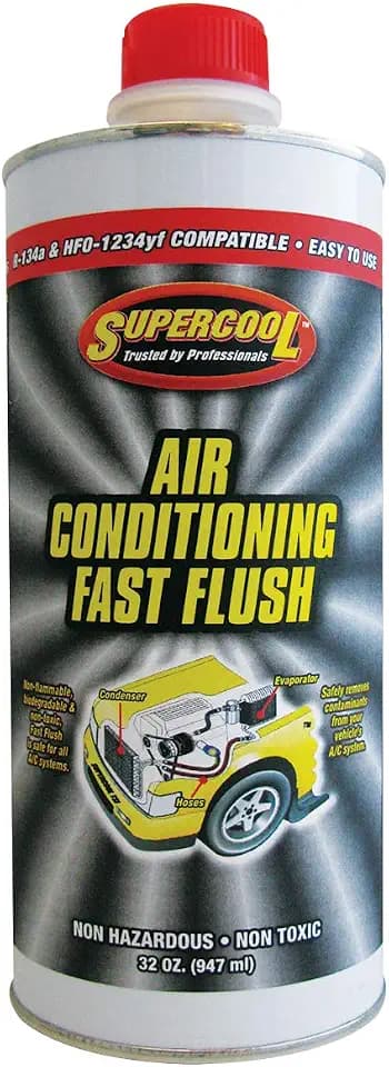 TSI Supercool FFQ High-Temp A/C Flush, 32 fl. oz. (Flash Point Greater Than 250 F)