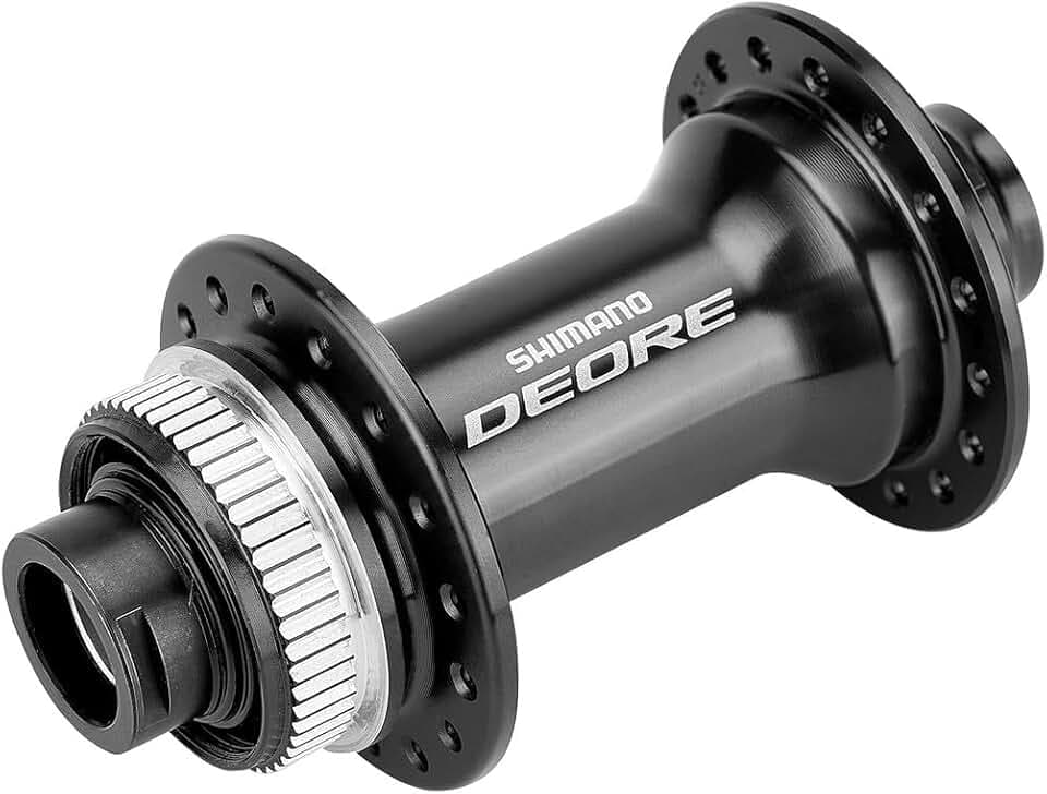 DEORE HB-M6010 Center-Lock Steckachse Vorderradnabe, Black, One Size