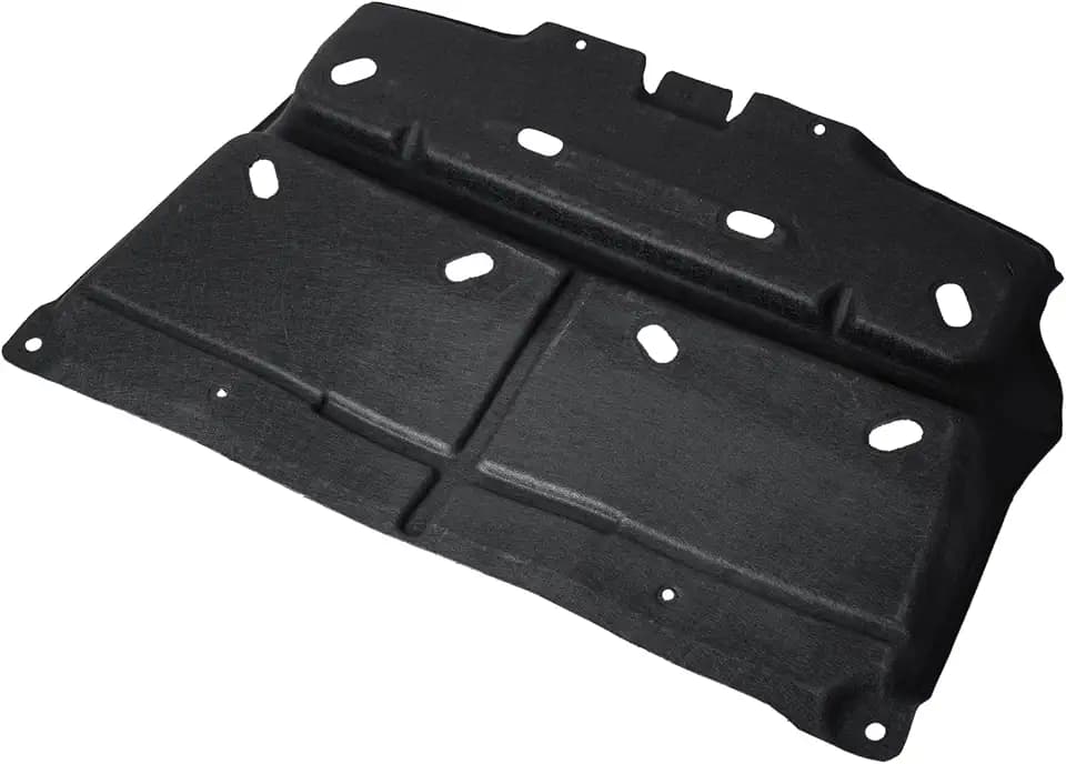 Engine Splash Shield Under Car Engine Shield Cover ML3Z-7222-D for 2015-2024 Ford F150 with Gasoline Engine, Not Fit Raptor Model & 3.0L Diesel