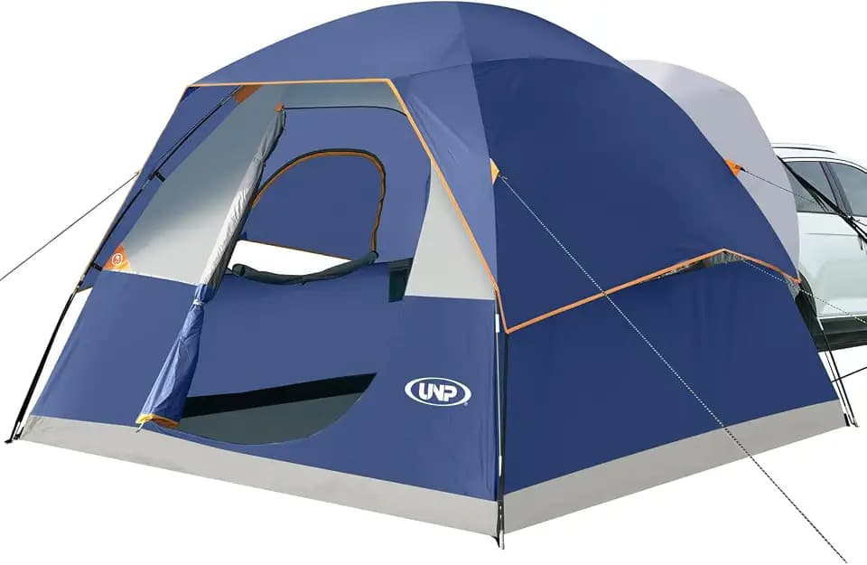 UNP SUV Dome Tent for Camping Outdoor 6 Person Car Camping Tent